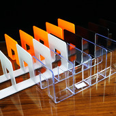 简约书立架学生桌面收纳书立书挡书靠办公室置物架账本架阅书架厚