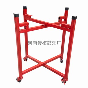 鼓架大鼓架儿童鼓架战鼓架威风锣鼓架子龙鼓架子可折叠万向轮架子