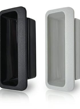 AP-268-2-Black/Lvory塑料单触嵌入式把手暗式拉手箱柜扣手泷源