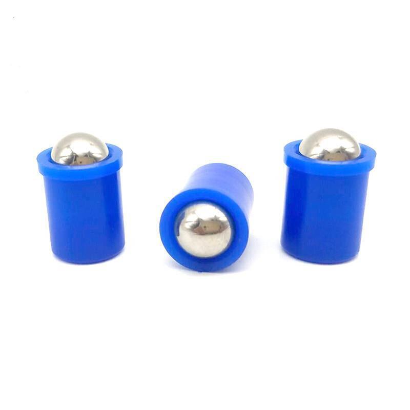 替代聚缩醛 蓝色 光身台阶型玻珠 NPS3/4/5/6/8/10/12 压入式球头