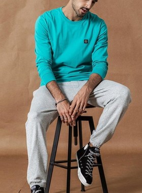 SIMWOOD Track Pants men loose casual high quality fashion S