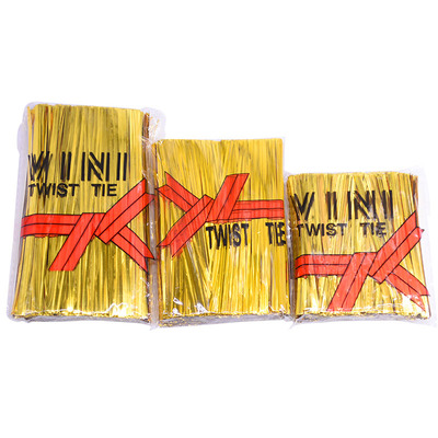 800pcs Multicolor Wire Metallic Twist Ties For Party Candy B