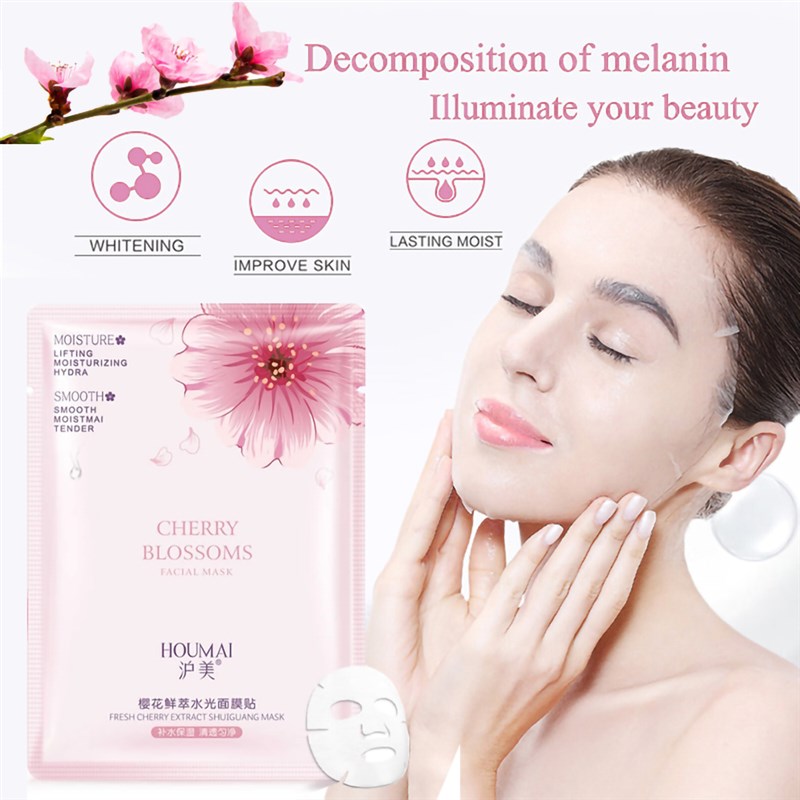 Facial Products Kit Sakura Skin Care Set Facial Cleanser Fac