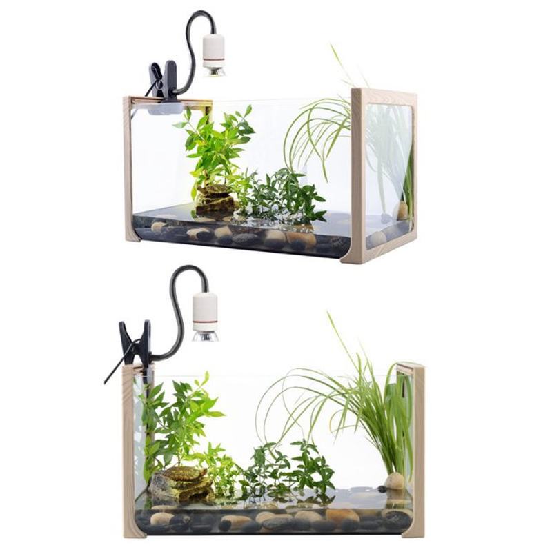 E27/E26 Reptile Lamp Set With Clip-on Bulb Lamp Holder and P