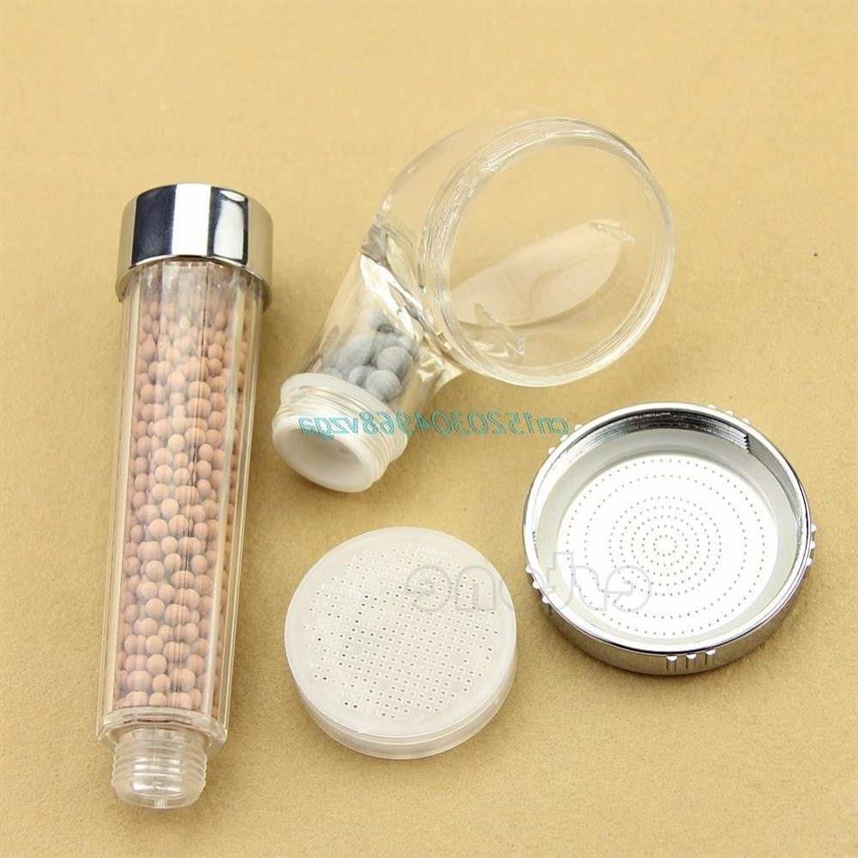 Shower Head Filter Water Ionizer Removes Chlorine 1pc 4in1