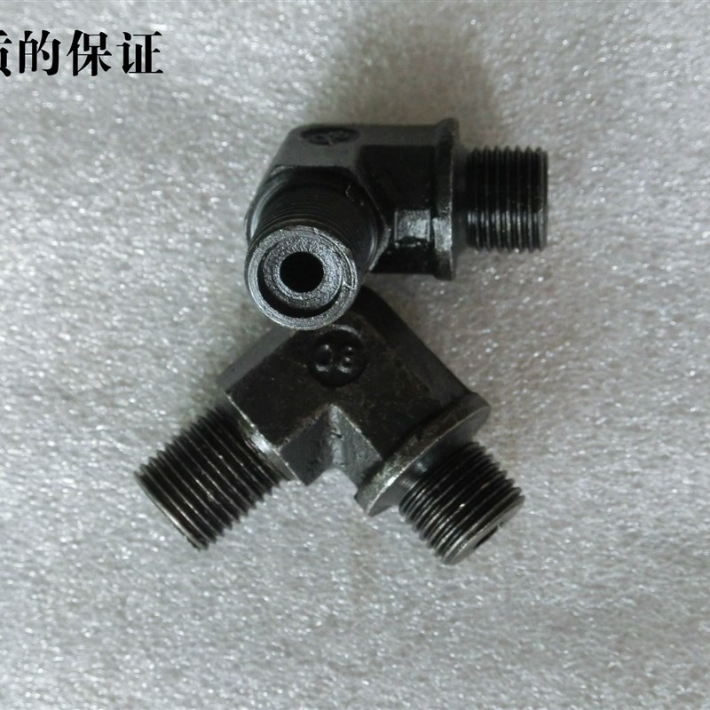。液压油管过渡高压碳钢铁接头,直角弯头16*1.5O-16*1.5组合22*1