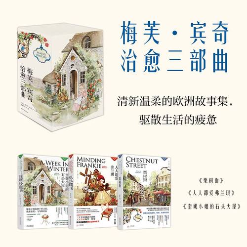 【官方正品】梅芙·宾奇治愈三部曲 （套装全3册） 爱尔兰国宝级作家梅芙·宾奇 著 栗树街 奎妮小姐的石头大屋 人人都爱弗兰奇