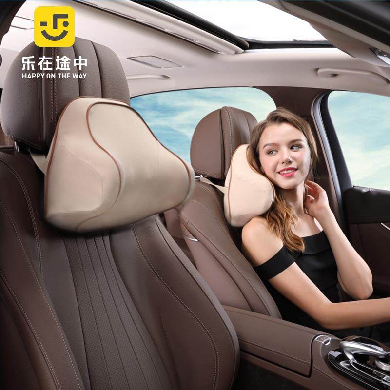 直销新款汽车头枕 护颈枕靠枕车用座椅枕头 记忆棉车内腰靠颈椎车