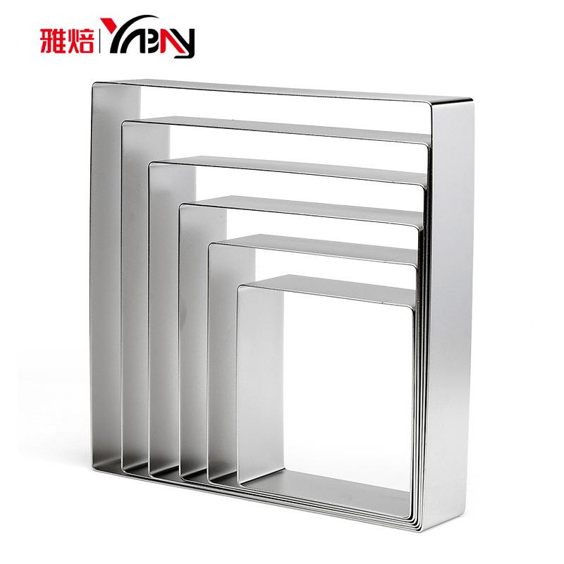 直销新款烘焙工具 不锈钢慕斯圈蛋糕模具批萨圈蛋糕圈3-14寸