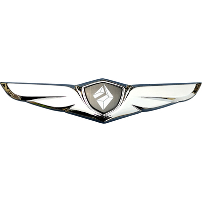 新宝骏730 510车标贴纸RS-3金属翅膀530前脸装饰贴RC-5个性改装贴