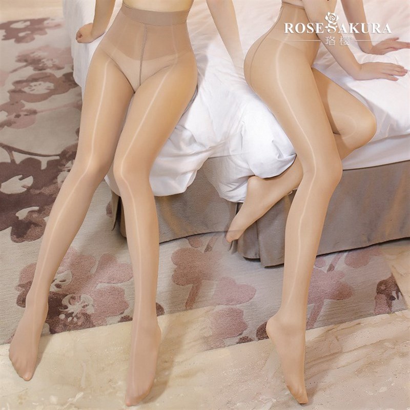 912针 8D加档光泽神裤 油光油亮加裆性感高密度连裤袜 连脚裤袜子