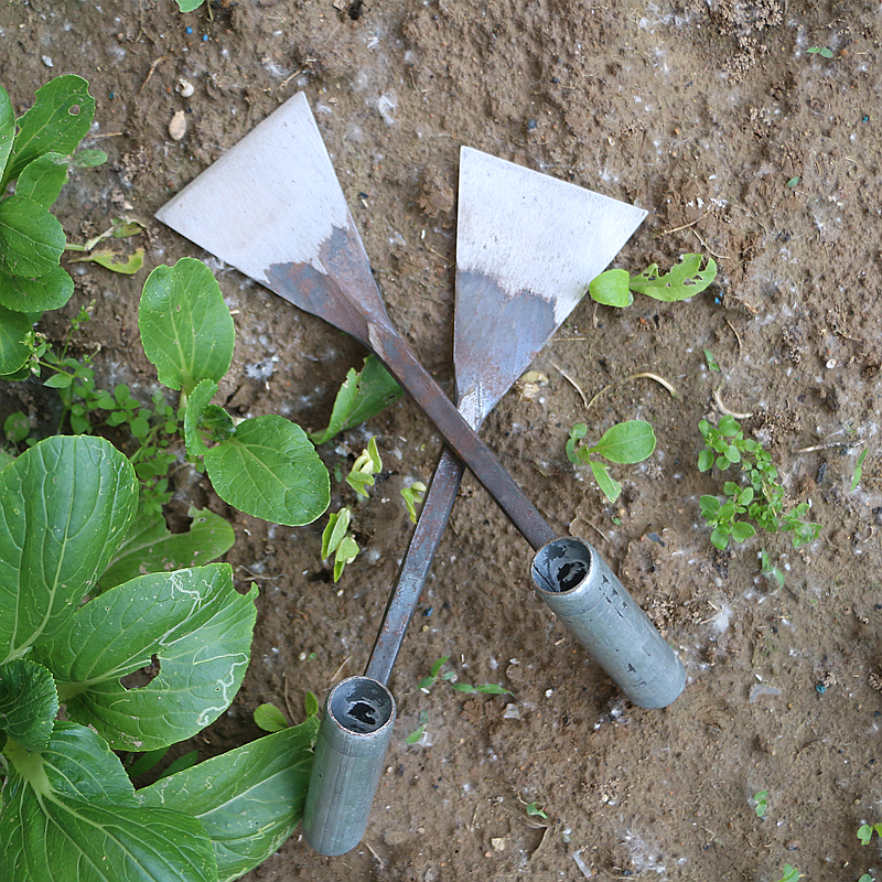 挖野菜小铲子种花工具园艺种菜移苗户外铲地除草锰钢加厚园林铲子