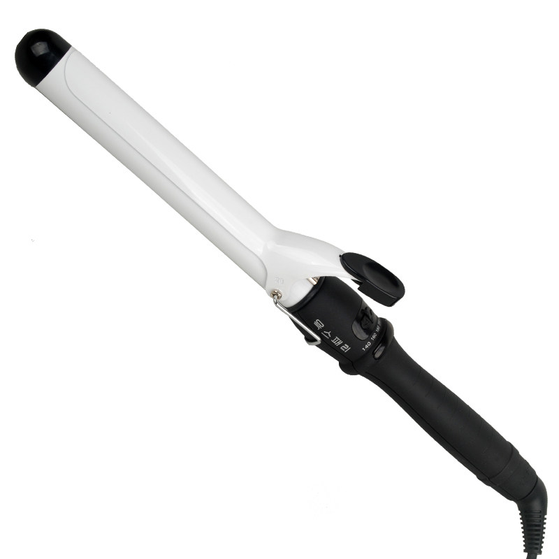 理发店专用手柄旋转28号调温卷发棒专业发廊美发电热棒梨花烫发器