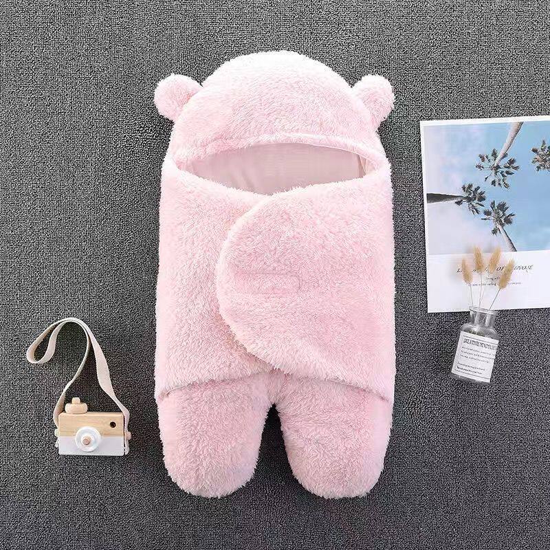 婴儿抱被春秋睡袋防惊跳新生儿初生春夏季宝宝两用外出襁褓包被