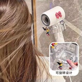 吸盘吹风机置物架免打孔壁挂式 旋转懒人吹风机筒收纳支架挂架神器