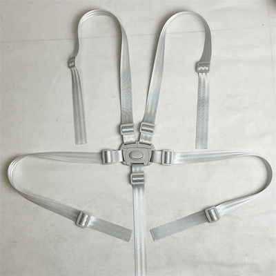 儿童安全带餐椅推车藤椅五点式绑带婴儿车电动三轮车车安全绳配件