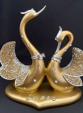 酒柜装饰品小摆件客厅卧室家居饰品创意个性房间可爱摆设结婚礼物