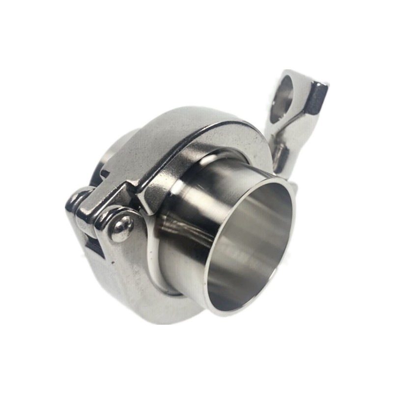 304不锈钢快装接头卡箍套装大口径快速焊接直接端头卡盘固定卡扣