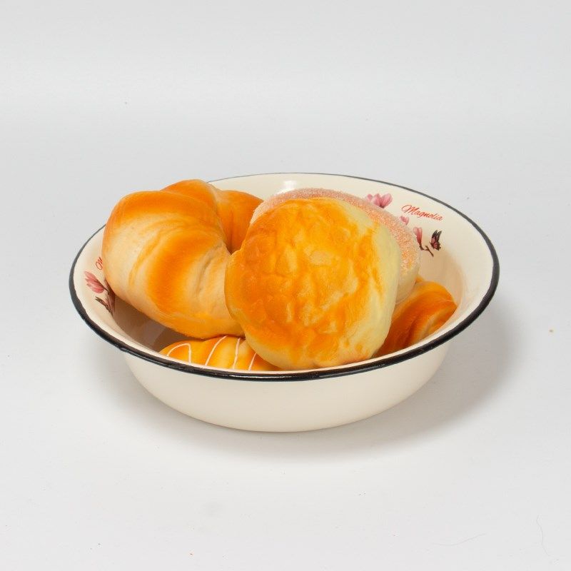 加厚卷边搪瓷盆宽边汤碗深面碗菜盆水果盆家用怀旧餐厅可加热铁盘,餐饮具,盆,淘宝优惠券,粉丝福利购,淘宝优惠卷