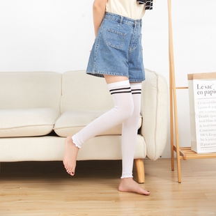 女童长筒袜夏薄款宝宝防蚊袜套儿童护腿夏天长统袜男童护膝袜腿套