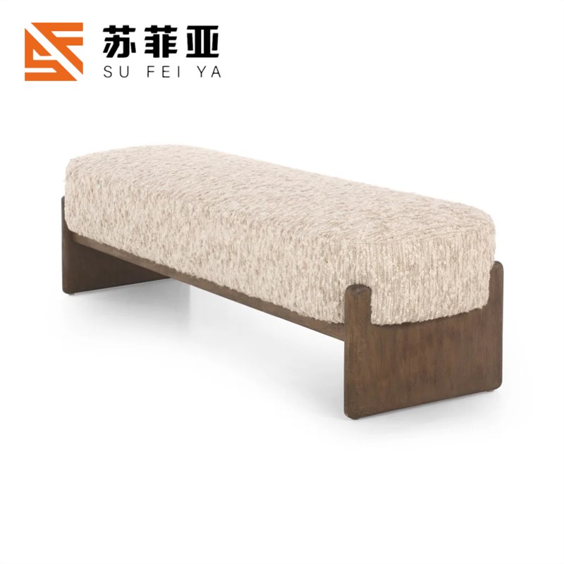 北欧实木服装店试衣凳换鞋凳穿鞋凳卧室床尾凳客厅沙发长条脚踏