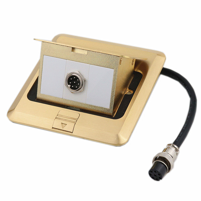 手拉手话筒8芯公对母地插座免焊直插式8P八芯母对公航空地面插座,电子/电工,地插,淘宝优惠券,粉丝福利购,淘宝优惠卷