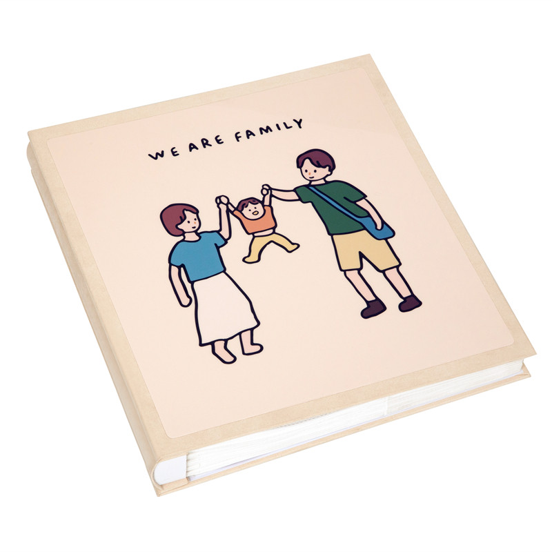 家庭插页式相册大容量5寸6寸宝宝儿童成长纪念册卡通收纳影集相簿