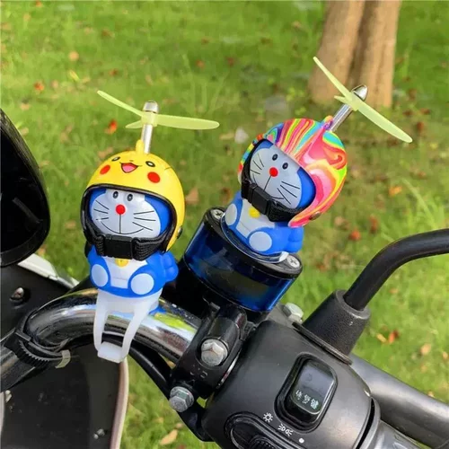 电动车装饰挂件哆啦a梦车载摆件