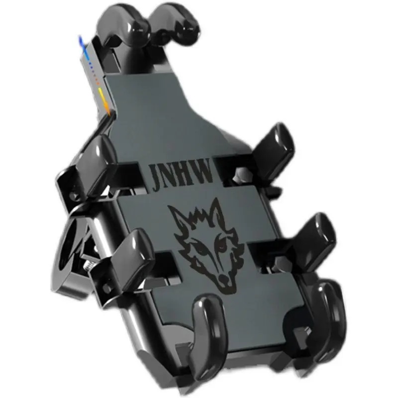 手机导航支架摩托车自行车电动车防震防掉落外卖骑手八爪固定架