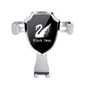 镶钻车载手机架女神款 可爱网红汽车导航支撑架车内空调出风口