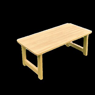 实木床边桌可折叠炕桌学习客厅家用飘窗阳台茶几床上矮桌侧边电脑