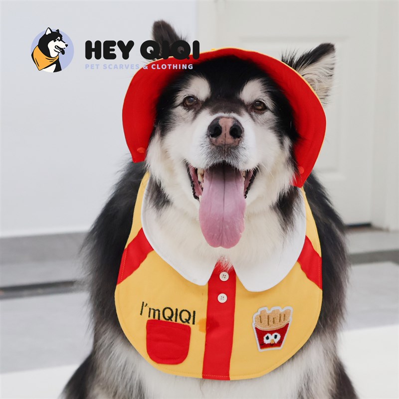 宠物狗狗遮阳帽 户外防晒帽子 可调节 中大型犬金毛阿拉斯加萨摩