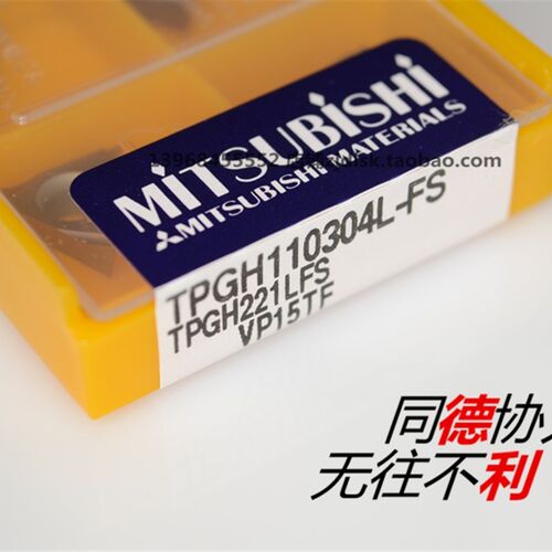 日本SL镗孔刀片 TPGH110304L-FS VP15TF 不锈钢镗孔刀片