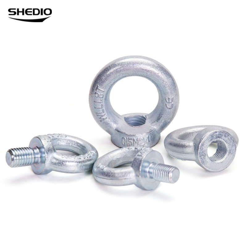 厂家直销镀锌吊环螺丝/起重吊环M6-M8-M10-M12国标吊环螺栓螺母,包装,五金配件包装,淘宝优惠券,粉丝福利购,淘宝优惠卷