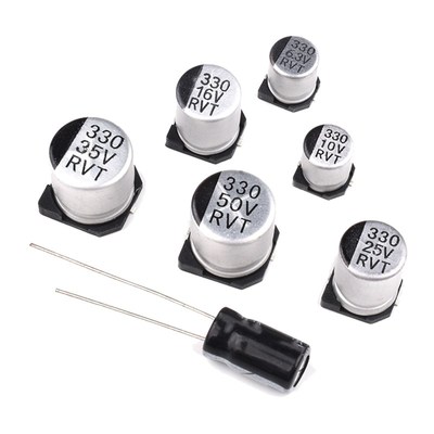 贴片铝电解电容 SMD 16V25V35V50V 100UF 220UF 470UF 47UF 330UF