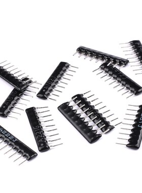 9脚9P排阻A103J/102G 1K2.2K4.7K5.1K10K 100 220 330470欧560R