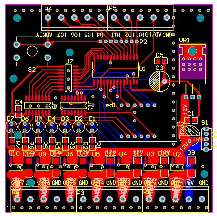 专业设计单/多层板/代画PCB图/代做原理图/protel99se绘制电路图