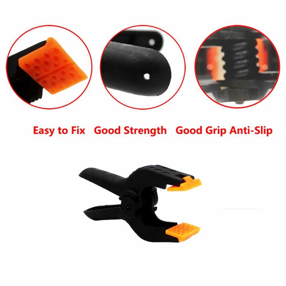 10Pcs 2inch Woodworking Clamps Nylon Plastic Carpentry Sprin