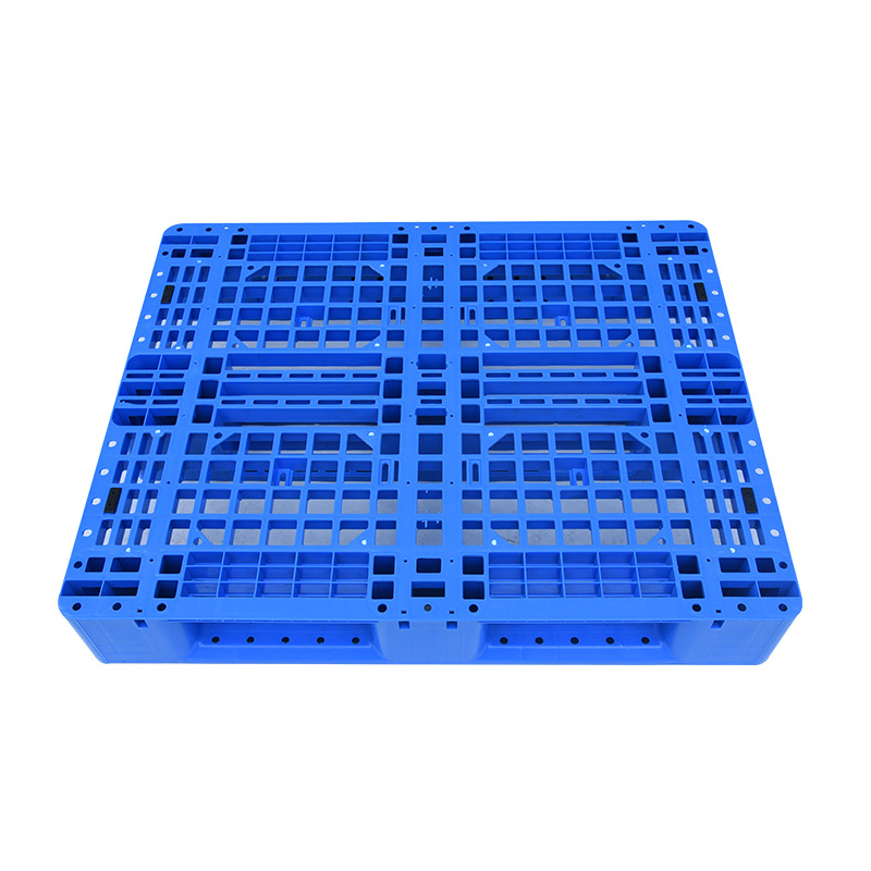 1008网格川字塑料托盘仓库垫板卡板塑胶栈板叉车托盘加钢管上货架