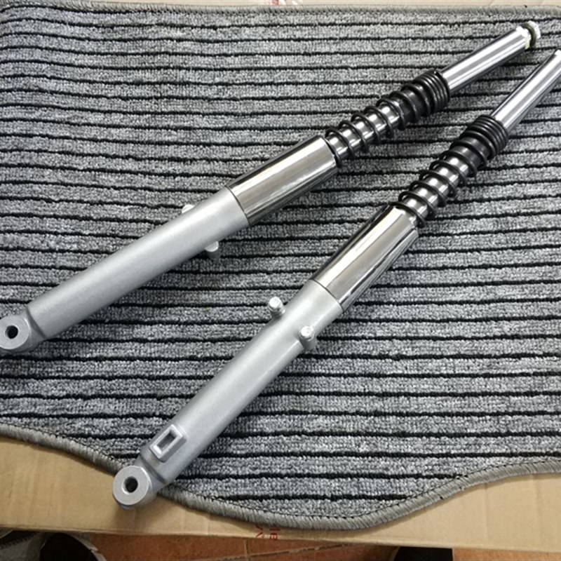 摩托车JH70嘉陵前减震嘉陵仔后减震前后避震器前叉48C助力车配件