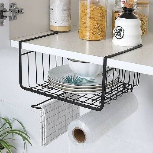 Cabinet Hanging Basket Hanging Rack Metal Supplies Kitchen