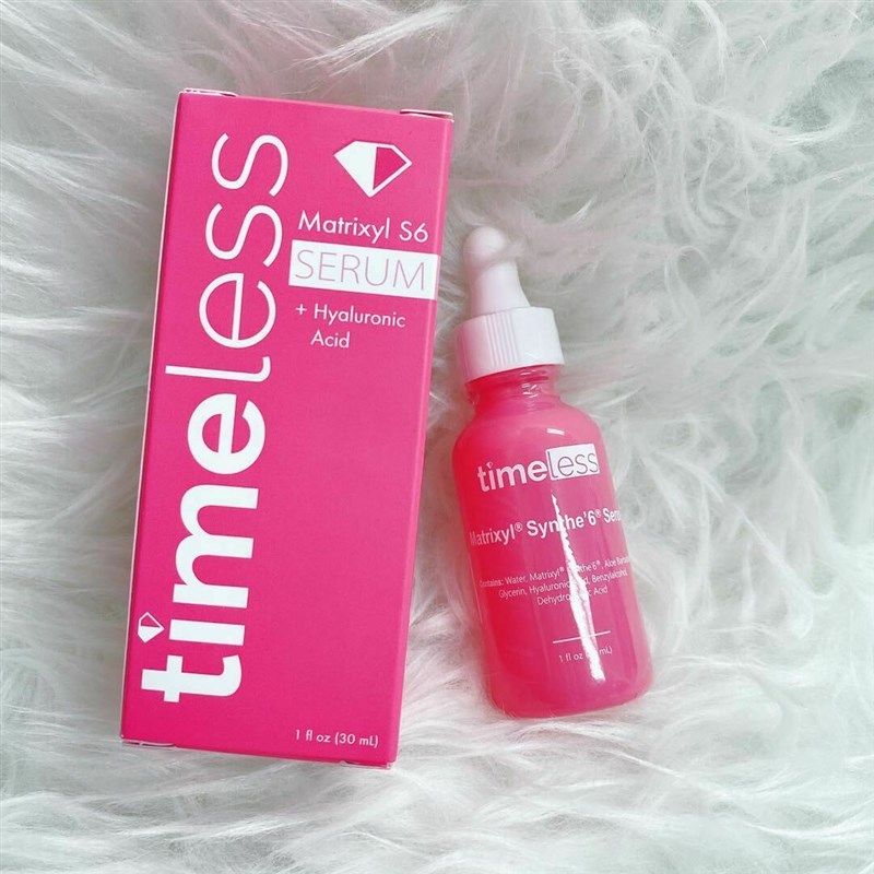 Timeless Matrixyl Synthe 6 Serum + Hyaluronic Acid, 30ml