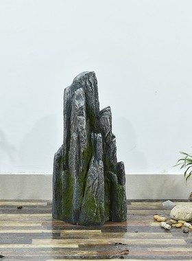 流水喷泉摆件阳台装饰花园景观假山造景室内园林设计庭院景观布置