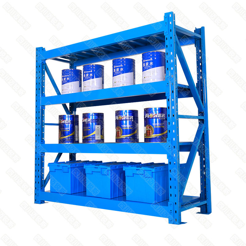 厂家直销仓库专用重型仓储货架承重货架高位仓储货架加厚横梁货架