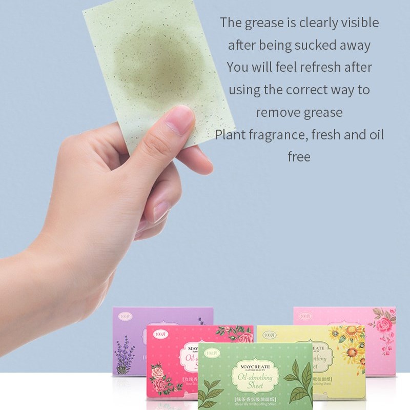 新品200 400PCS Face Oil Control Absorbing Film Blotting Pape