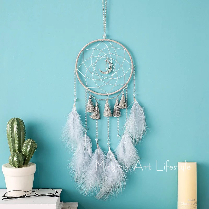 捕梦网风铃挂饰少女心小仙女卧室挂件民宿家居装饰挂件礼物礼品