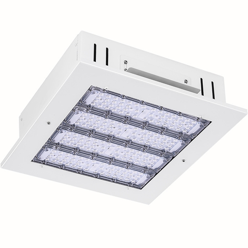 LED加油站灯暗装嵌入式150W防爆防水罩棚用照明灯