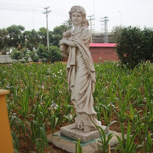 音乐仕女雕像大件天使雕塑落地人物摆件欧式花园景观装饰艺术品