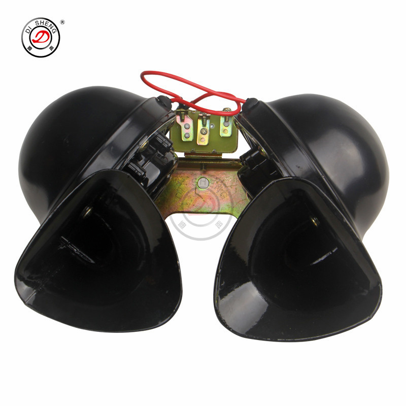 迪声 货车喇叭带继电器DL34大蜗牛喇叭越野车汽车喇叭12/24V超响