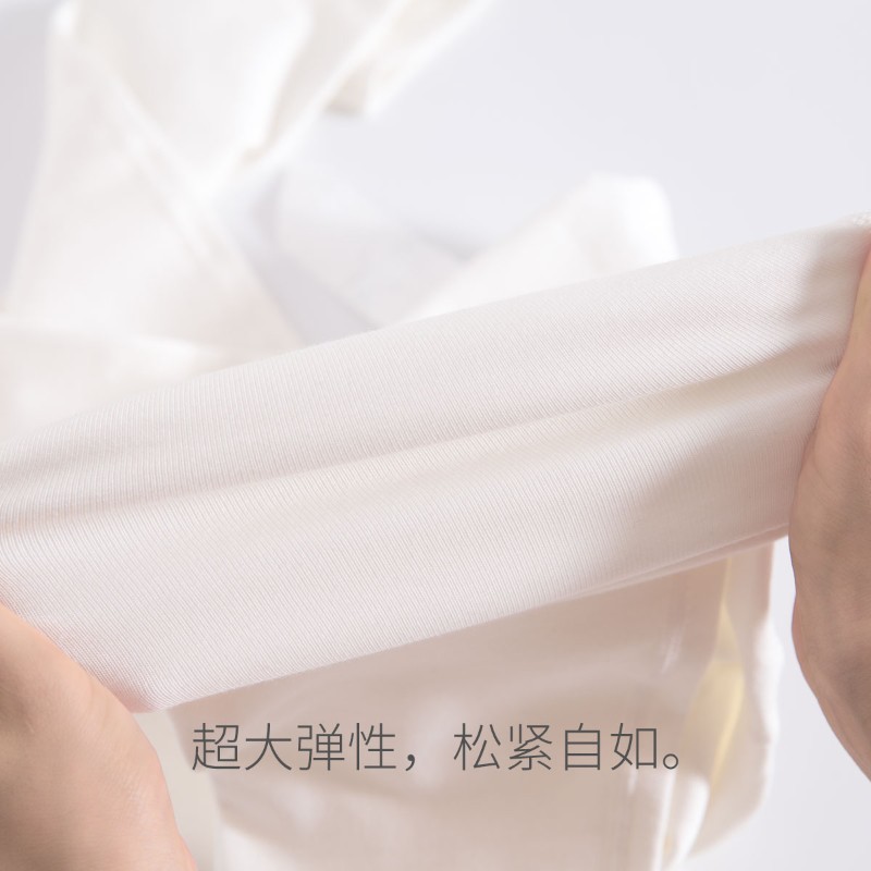 女童打底内衣套装白色男童中大童儿童圆领半高领纯棉加绒保暖套装
